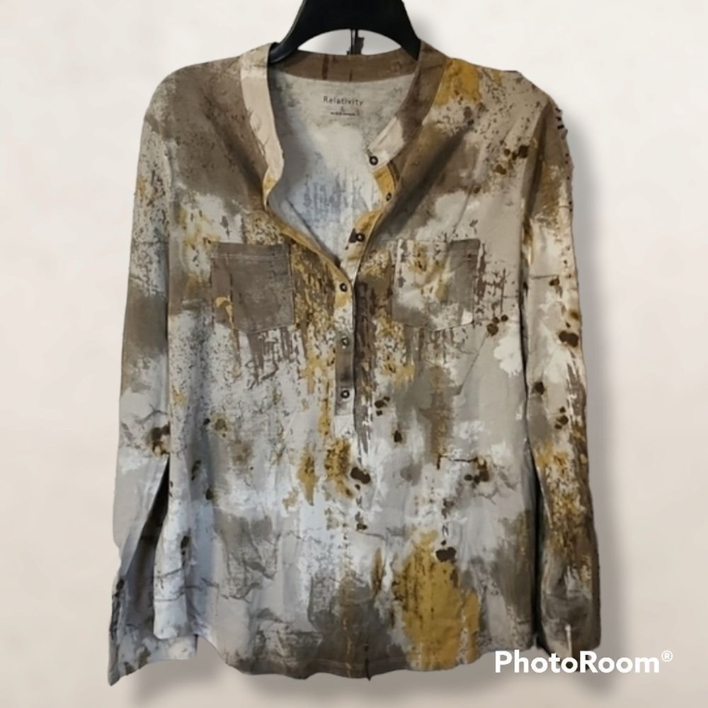 Women's Relativity Long Sleeve Top - Large